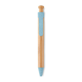 TOYAMA Eco-Friendly Bamboo and Wheat Straw Ball Pen - GiftRetail MO9481