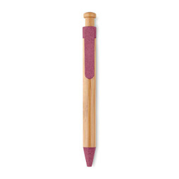 GiftRetail MO9481 - TOYAMA Eco-Friendly Bamboo and Wheat Straw Ball Pen