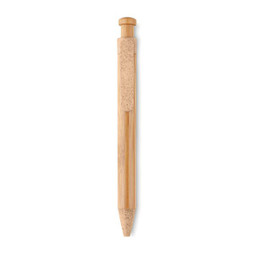GiftRetail MO9481 - TOYAMA Eco-Friendly Bamboo and Wheat Straw Ball Pen