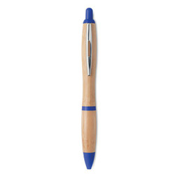 GiftRetail MO9485 - RIO BAMBOO Eco-Friendly Bamboo and ABS Push Button Ball Pen
