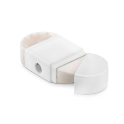 GiftRetail MO9556 - Dual-Function Sharpener and Eraser Combo Tool