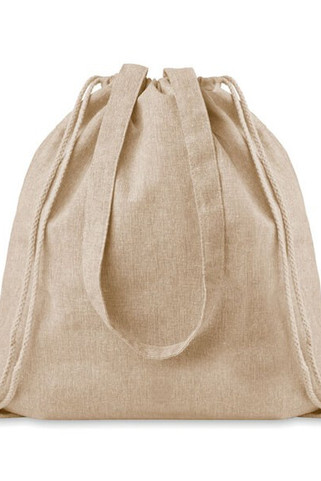 MOIRA DUO Eco-Friendly Recycled Cotton & Polyester Tote Bag - GiftRetail MO9603