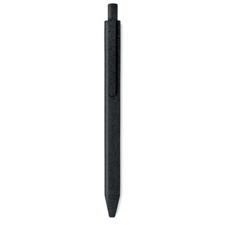 PECAS Eco-Friendly Wheat Straw and ABS Push Button Pen - GiftRetail MO9614