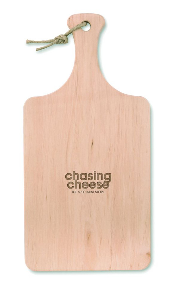 GiftRetail MO9624 - ELLWOOD LUX Premium EU Alder Wood Cutting Board with Handle