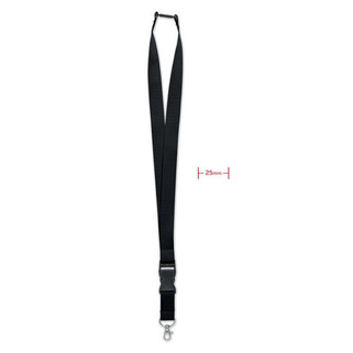 WIDE LANY Lanyard mit Metallkarabiner - GiftRetail MO9661