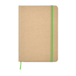 GiftRetail MO9684 - EVERWRITE DIN A5-Notizbuch aus Recyclingkarton