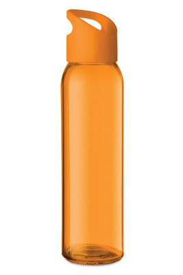 PRAGA Leak-Free 470ml Glass Bottle with Carry Loop - GiftRetail MO9746