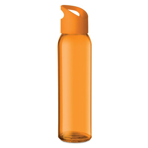 PRAGA Leak-Free 470ml Glass Bottle with Carry Loop - GiftRetail MO9746