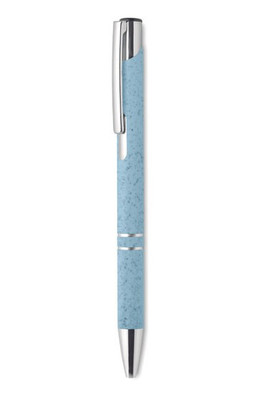 BERN PECAS Eco-Friendly Wheat Straw Push Button Pen - GiftRetail MO9762