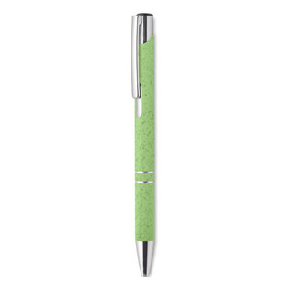 BERN PECAS Eco-Friendly Wheat Straw Push Button Pen - GiftRetail MO9762