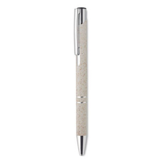 BERN PECAS Eco-Friendly Wheat Straw Push Button Pen - GiftRetail MO9762
