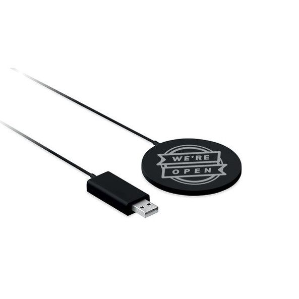 GiftRetail MO9763 - THINNY WIRELESS UltraSlim Fast Wireless Charger for Smartphones