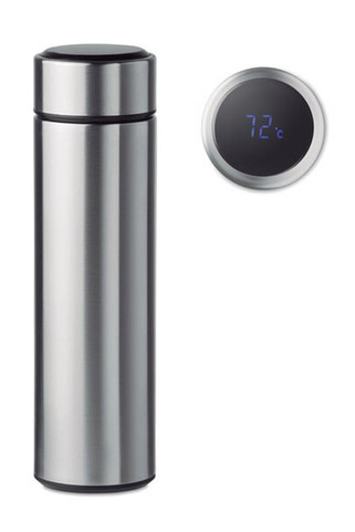 POLE Bottle with touch thermometer - GiftRetail MO9796