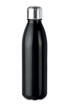 ASPEN GLASS Eco-Friendly 650ml Glass Bottle with Steel Lid - GiftRetail MO9800
