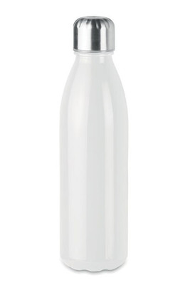 ASPEN GLASS Eco-Friendly 650ml Glass Bottle with Steel Lid - GiftRetail MO9800