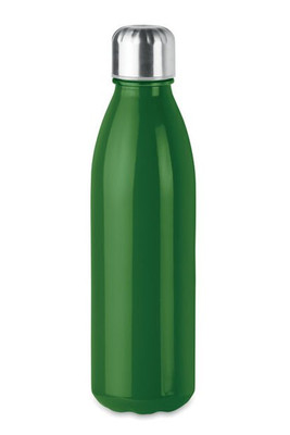 ASPEN GLASS Eco-Friendly 650ml Glass Bottle with Steel Lid - GiftRetail MO9800