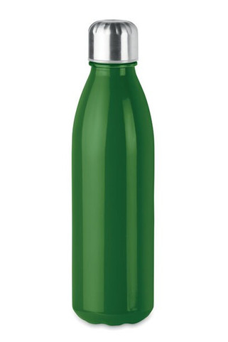 ASPEN GLASS Eco-Friendly 650ml Glass Bottle with Steel Lid - GiftRetail MO9800