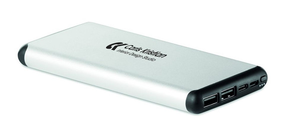 GiftRetail MO9821 - SIUR POWER 10000 mAh Wireless Travel Power Bank
