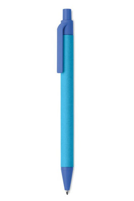 CARTOON COLOURED Eco-Friendly Cartoon Paper and PLA Corn Ball Pen - GiftRetail MO9830