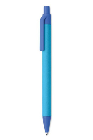 CARTOON COLOURED Eco-Friendly Cartoon Paper and PLA Corn Ball Pen - GiftRetail MO9830