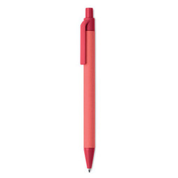 GiftRetail MO9830 - CARTOON COLOURED Balpen van papier/maïs PLA