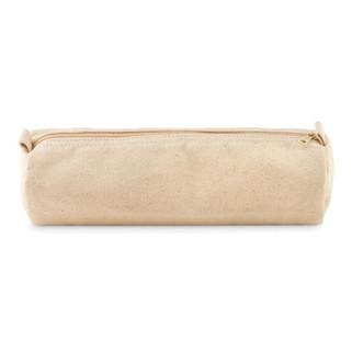 NATU POUCH Eco-Friendly Cotton Pencil Case with Zipper - GiftRetail MO9834