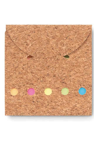 FOLDCORK Memopad in sughero - GiftRetail MO9858