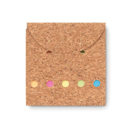 GiftRetail MO9858 - FOLDCORK Bloc-notes couv. en liège