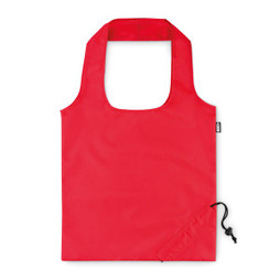 GiftRetail MO9861 - FOLDPET Eco-Friendly Foldable RPET Shopping Bag with Pouch