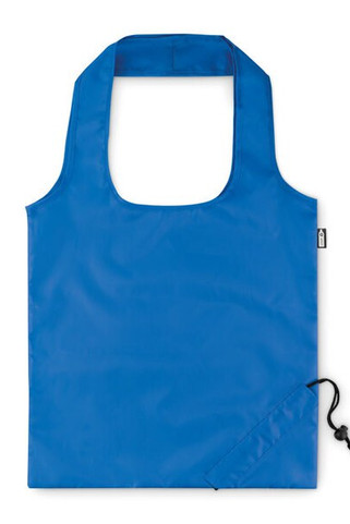 FOLDPET Eco-Friendly Foldable RPET Shopping Bag with Pouch - GiftRetail MO9861