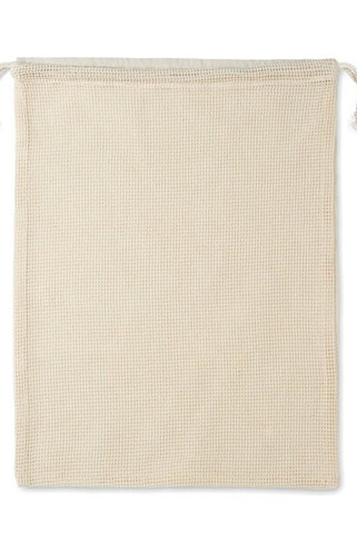 VEGGIE Eco-Friendly Reusable Cotton Mesh Shopping Bag - GiftRetail MO9865