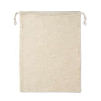 VEGGIE Eco-Friendly Reusable Cotton Mesh Shopping Bag - GiftRetail MO9865