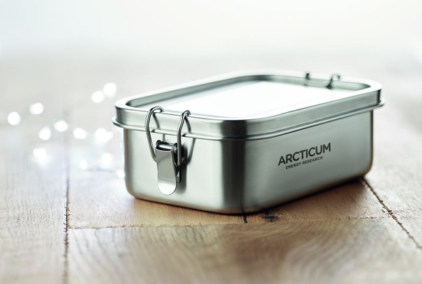 GiftRetail MO9938 - CHAN LUNCHBOX Stainless steel lunchbox 750ml