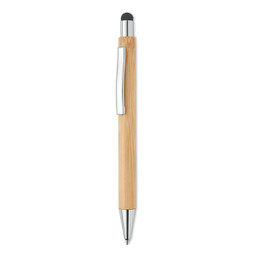 GiftRetail MO9945 - BAYBA Eco-Friendly Bamboo Stylus Pen with Blue Ink