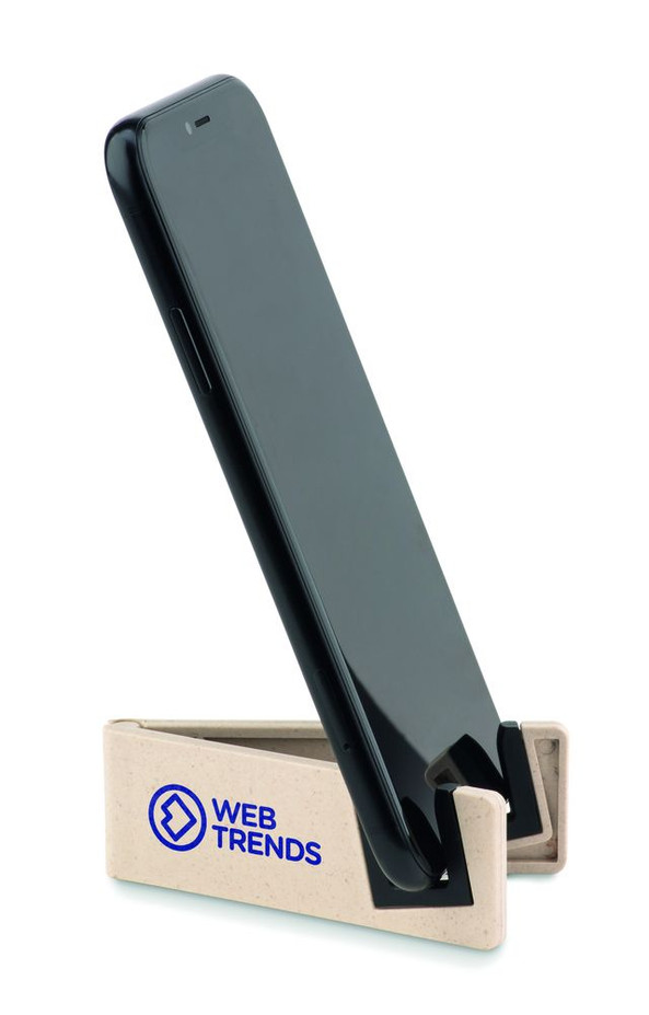 GiftRetail MO9994 - STANDOL Eco-Friendly Bamboo and ABS Mobile Phone Stand