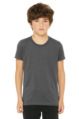 Bella+Canvas 3001Y - Youth Short Sleeve Crewneck Jersey T-Shirt