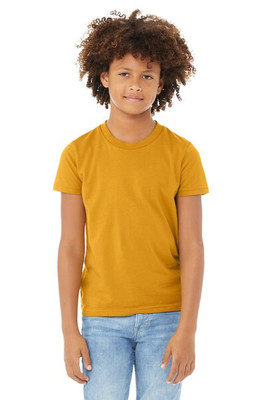 Bella+Canvas 3001Y - Youth Short Sleeve Crewneck Jersey T-Shirt