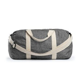 Stamina BO7616 - MONDELO Multifunction duffel bag made of 320 gsm recycled cotton in a heather finish design