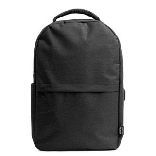GREGOR RPET 600D polyester backpack in heather finish - EgotierPro MO7139