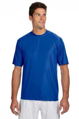 A4 N3142 - Mens Shorts Sleeve Cooling Performance Crew Shirt