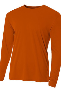 A4 N3165 - Long Sleeve Cooling Performance Crew Shirt