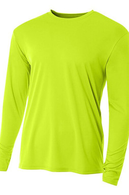 A4 N3165 - Long Sleeve Cooling Performance Crew Shirt