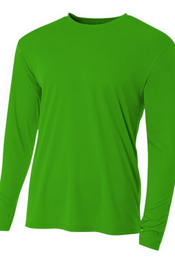 A4 N3165 - Long Sleeve Cooling Performance Crew Shirt