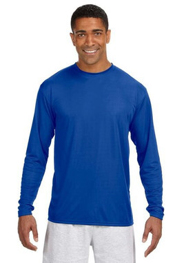A4 N3165 - Long Sleeve Cooling Performance Crew Shirt