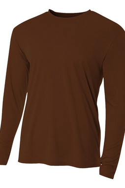 A4 N3165 - Long Sleeve Cooling Performance Crew Shirt