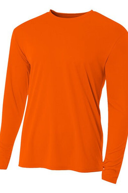 A4 N3165 - Long Sleeve Cooling Performance Crew Shirt