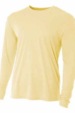 A4 N3165 - Long Sleeve Cooling Performance Crew Shirt