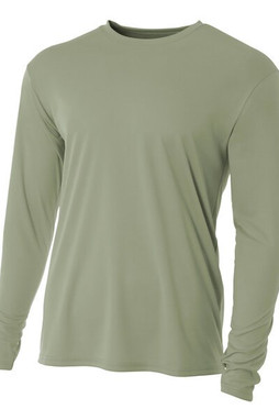 A4 N3165 - Long Sleeve Cooling Performance Crew Shirt