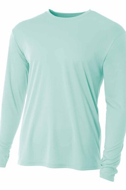A4 N3165 - Long Sleeve Cooling Performance Crew Shirt