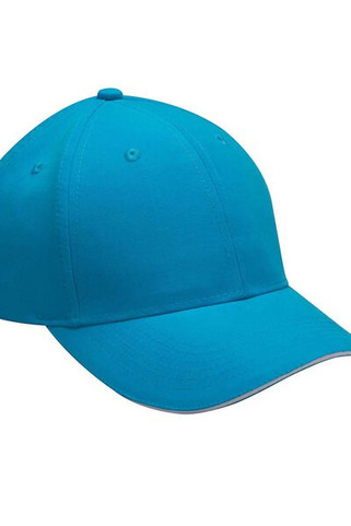 Adams PE102 - 6-Panel Mid-Profile Structured Moisture Management Cap